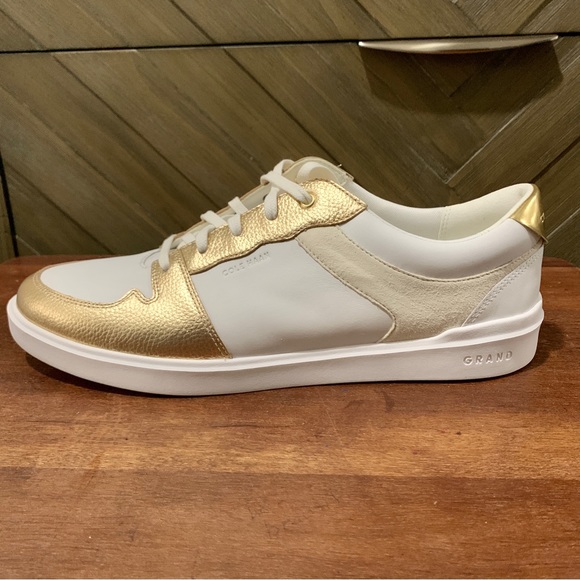 Cole Haan Womens Grand Cosscourt Faux Leather Athletic Training Shoes Size 10.5 - Picture 7 of 11